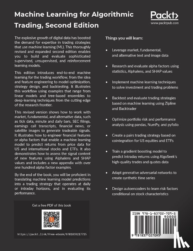 Jansen, Stefan - Machine Learning for Algorithmic Trading - Second Edition