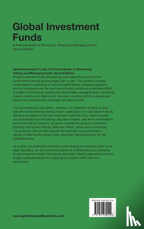  - Global Investment Funds