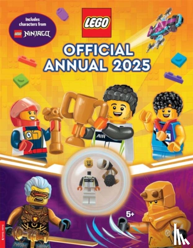 LEGO®, Buster Books - LEGO® Books: Official Annual 2025 (with racing driver minifigure and trophy)