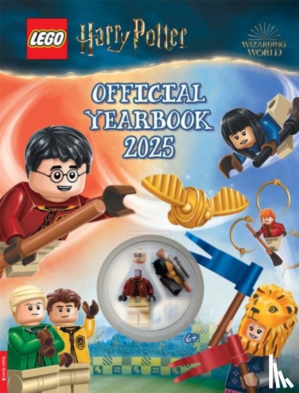LEGO®, Buster Books - LEGO® Harry Potter™: Official Yearbook 2025 (with Harry Potter minifigure, broomstick and Golden Snitch™)