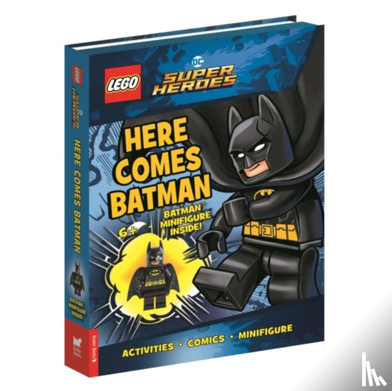 LEGO®, Buster Books - LEGO® DC Super Heroes™: Here Comes Batman (with Batman™ minifigure)