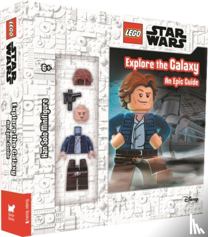 LEGO®, Buster Books - LEGO® Star Wars™: Explore the Galaxy: An Epic Guide (with Han Solo minifigure)
