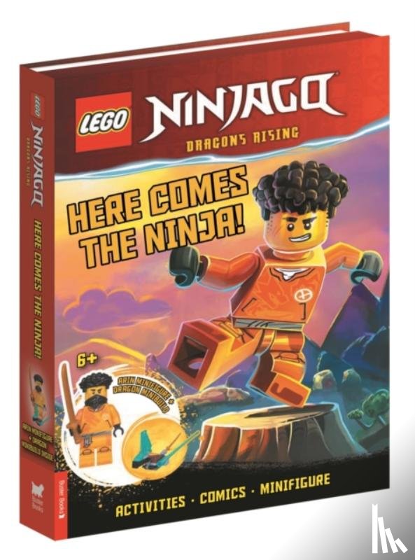 Buster Books, LEGO® - LEGO® NINJAGO®: Here Comes the Ninja! (with Arin minifigure and dragon mini-build)