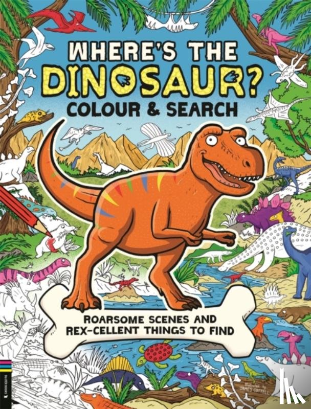 Buster Books - Where’s the Dinosaur? Colour and Search