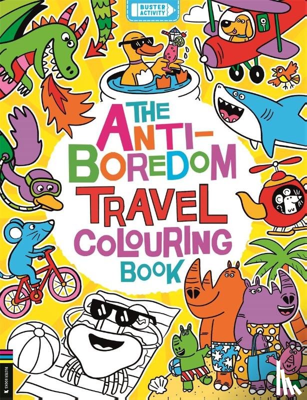 Dickason, Chris - The Anti-Boredom Travel Colouring Book