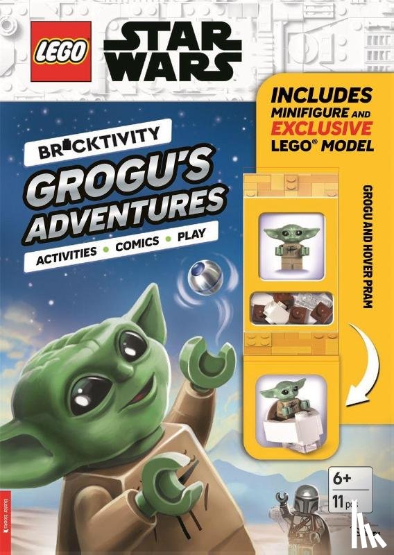 LEGO®, Buster Books - LEGO® Star Wars™: Grogu’s Adventure (with Grogu minifigure and exclusive hover pram model)