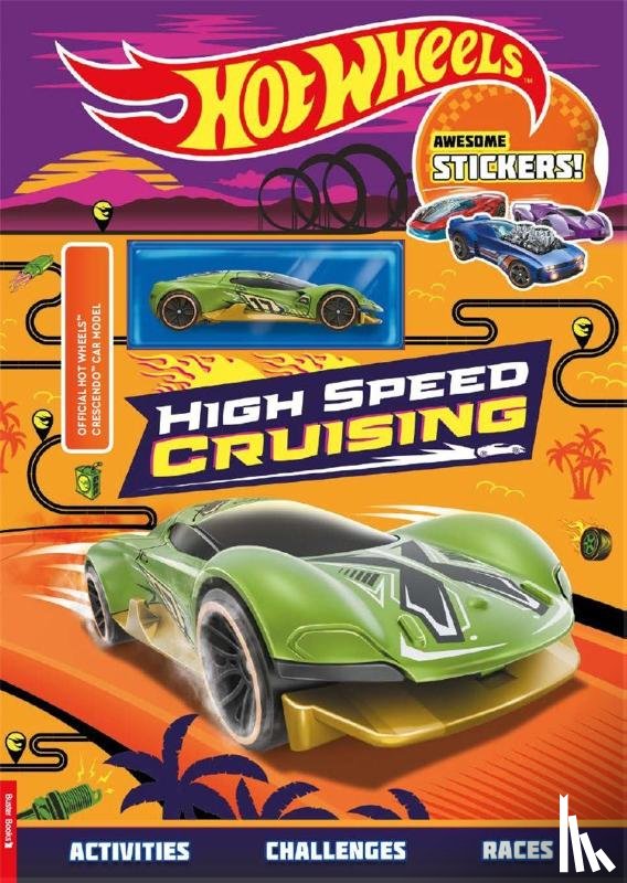 Hot Wheels, Buster Books - Hot Wheels™: High Speed Cruising (with stickers and Hot Wheels™ Crescendo™ car model)
