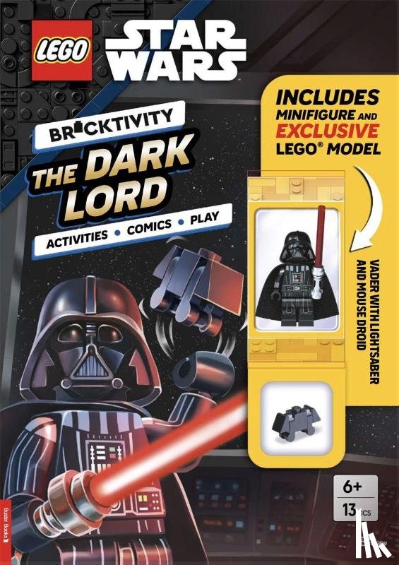 LEGO®, Buster Books - LEGO® Star Wars™: The Dark Lord (with Darth Vader minifigure, lightsaber and exclusive mouse droid mini-build)