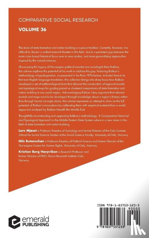  - A Comparative Historical and Typological Approach to the Middle Eastern State System