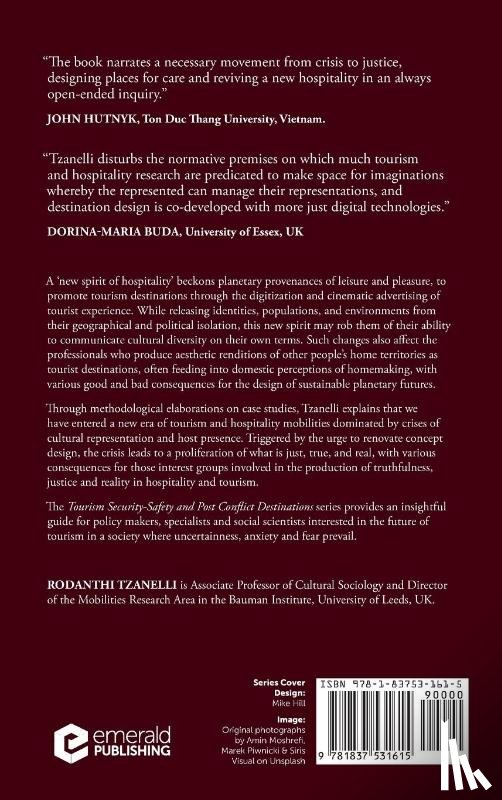Tzanelli, Rodanthi (University of Leeds - The New Spirit of Hospitality