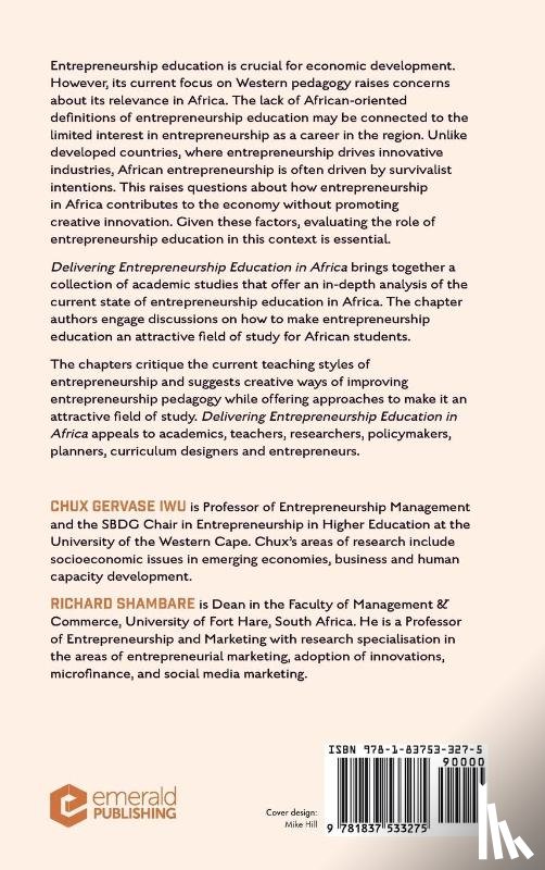  - Delivering Entrepreneurship Education in Africa