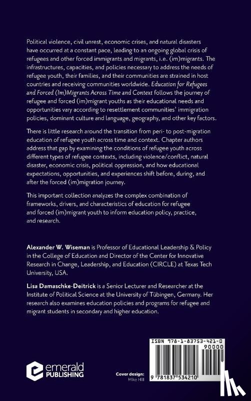  - Education for Refugees and Forced (Im)Migrants Across Time and Context