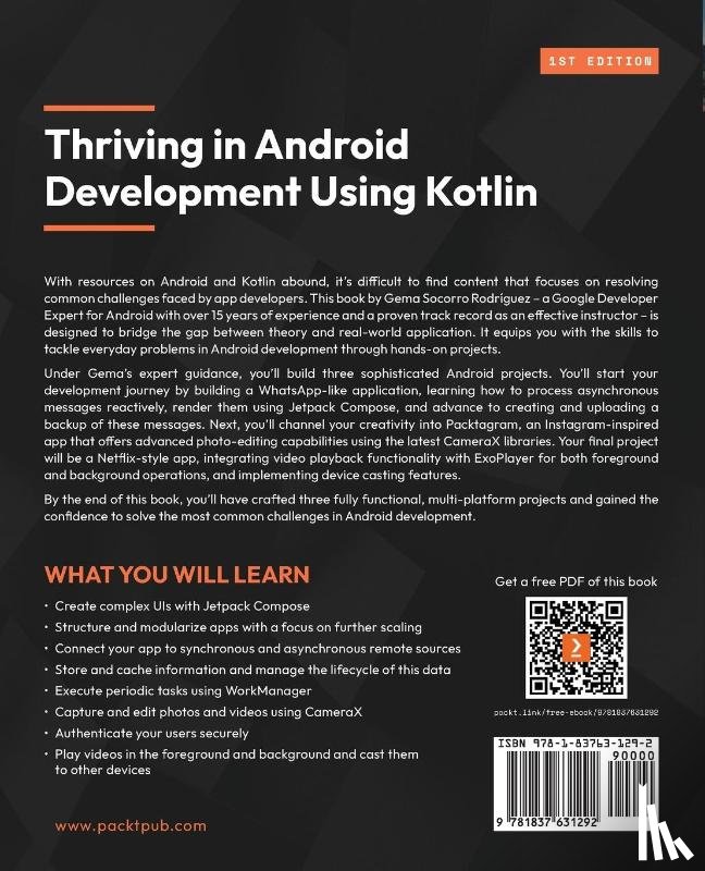 Rodríguez, Gema Socorro - Thriving in Android Development Using Kotlin