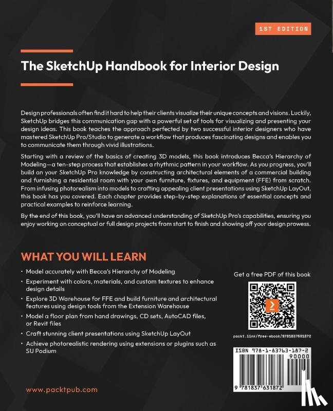 Terpstra, Rebecca, Hoffman, Dana - The SketchUp Handbook for Interior Design