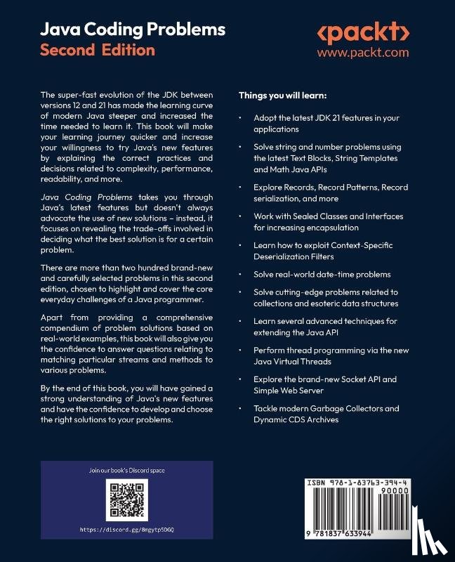 Leonard, Anghel - Java Coding Problems - Second Edition