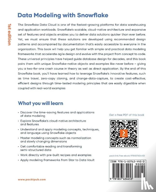 Gershkovich, Serge - Data Modeling with Snowflake