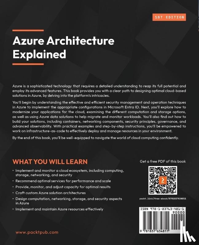 Rendón, David, Hargreaves, Brett - Azure Architecture Explained