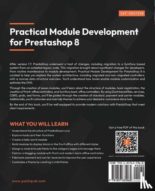 Authie, Louis - Practical Module Development for Prestashop 8