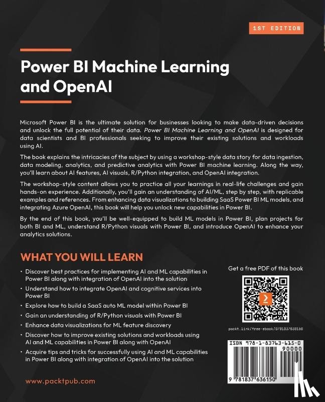Beaumont, Greg - Power BI Machine Learning and OpenAI