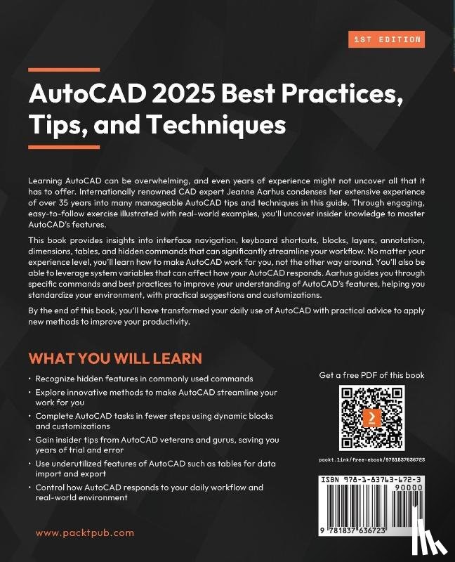 Aarhus, Jeanne - AutoCAD 2025 Best Practices, Tips, and Techniques