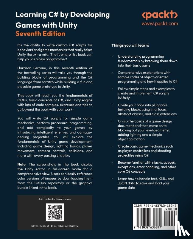 Ferrone, Harrison - Learning C# by Developing Games with Unity