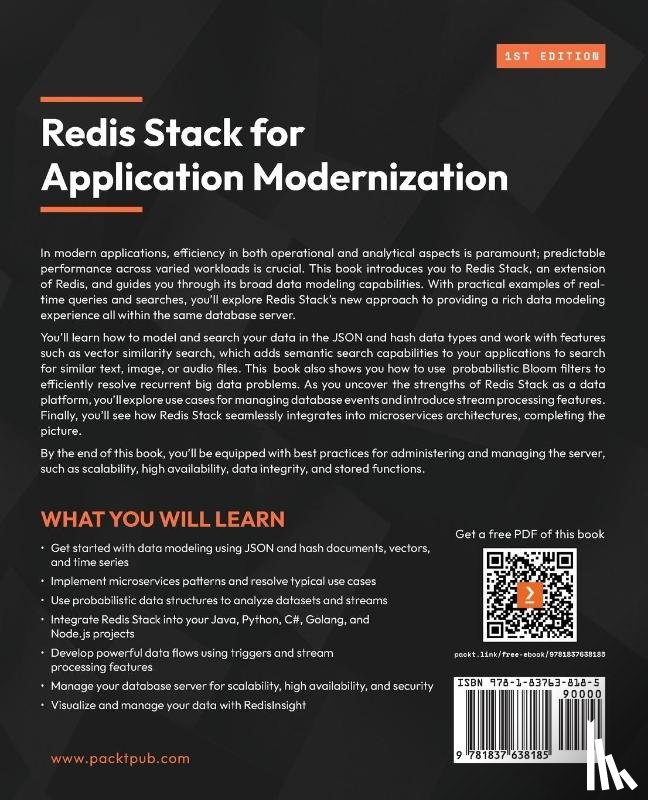 Fugaro, Luigi, Ortensi, Mirko - Redis Stack for Application Modernization