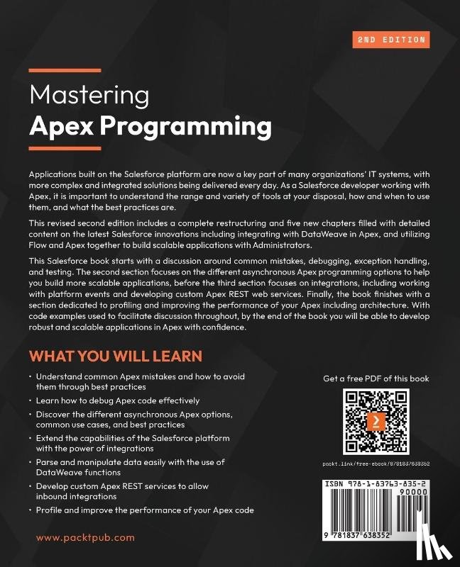 Battisson, Paul - Mastering Apex Programming - Second Edition