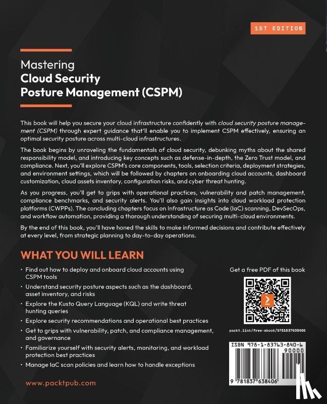 Nomani, Qamar - Mastering Cloud Security Posture Management (CSPM)