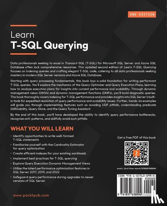 Lopes, Pedro, Lahoud, Pam - Learn T-SQL Querying - Second Edition
