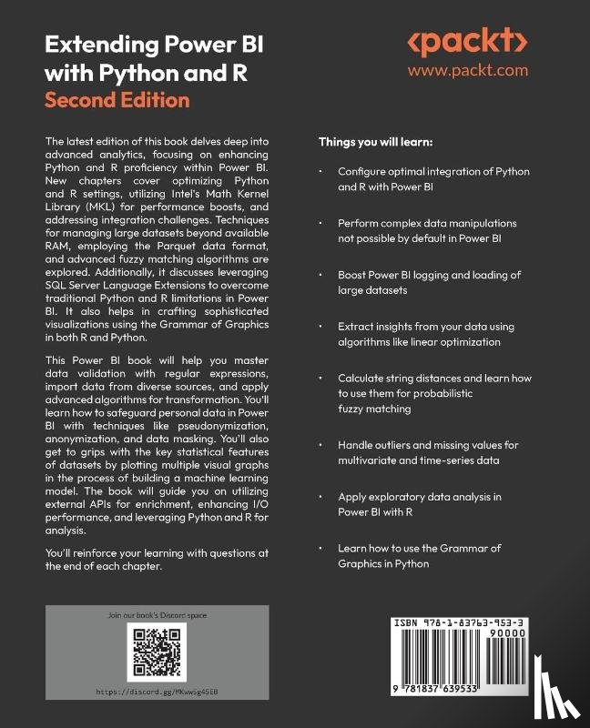 Zavarella, Luca - Extending Power BI with Python and R - Second Edition