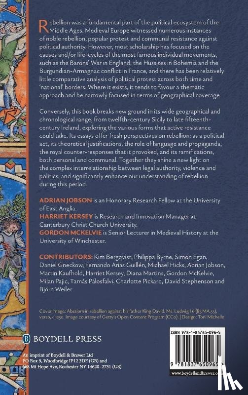  - Rebellion in Medieval Europe, c.1000-c.1500