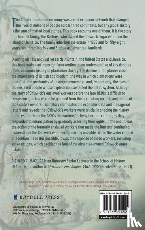 Maguire, Richard C. - Plantation Slavery, Jamaica and Absentee Ownership