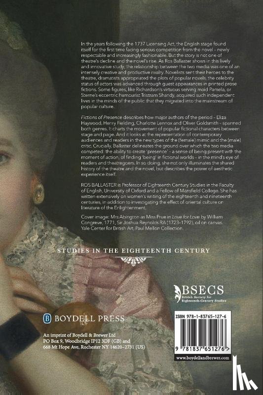 Ballaster, Professor Ros - Fictions of Presence