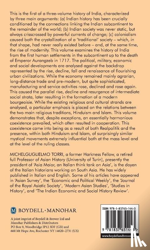 Torri, Michelguglielmo - A History of India Volume 1