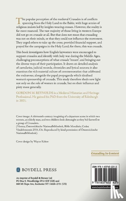 Reynolds, Dr Gordon M - Laywomen and the Crusade in England, 1150-1300
