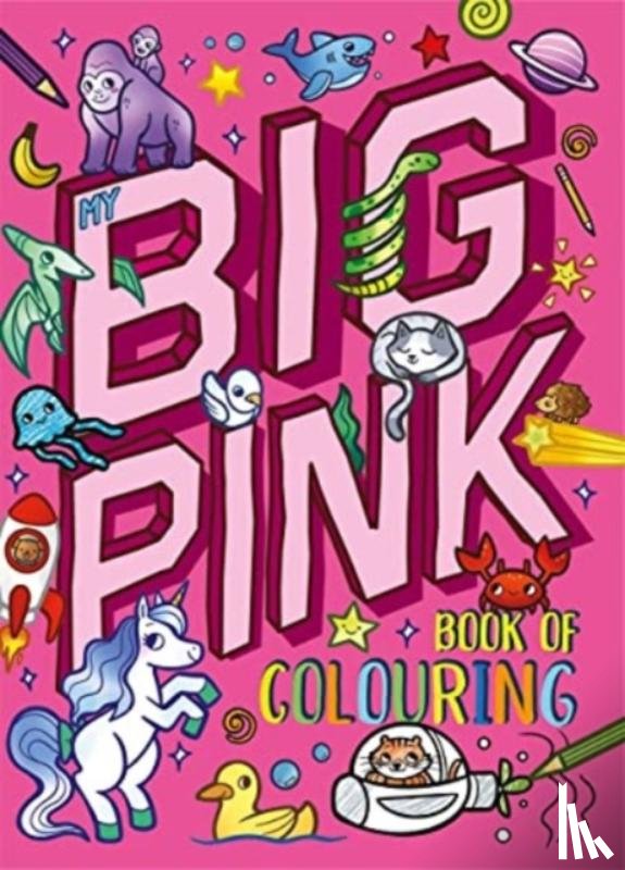 Igloo Books Ltd - My Big Pink Book of Colouring