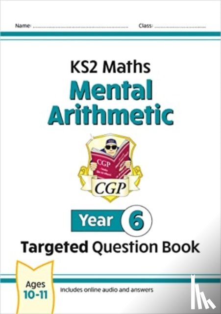 CGP Books - KS2 Maths Year 6 Mental Arithmetic Targeted Question Book (includes Online Answers & Audio Tests)