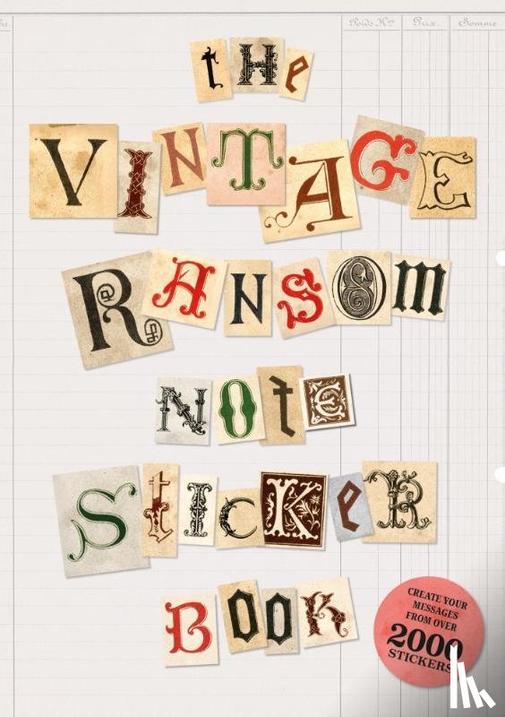  - Ye Olde Ransom Note Sticker Book