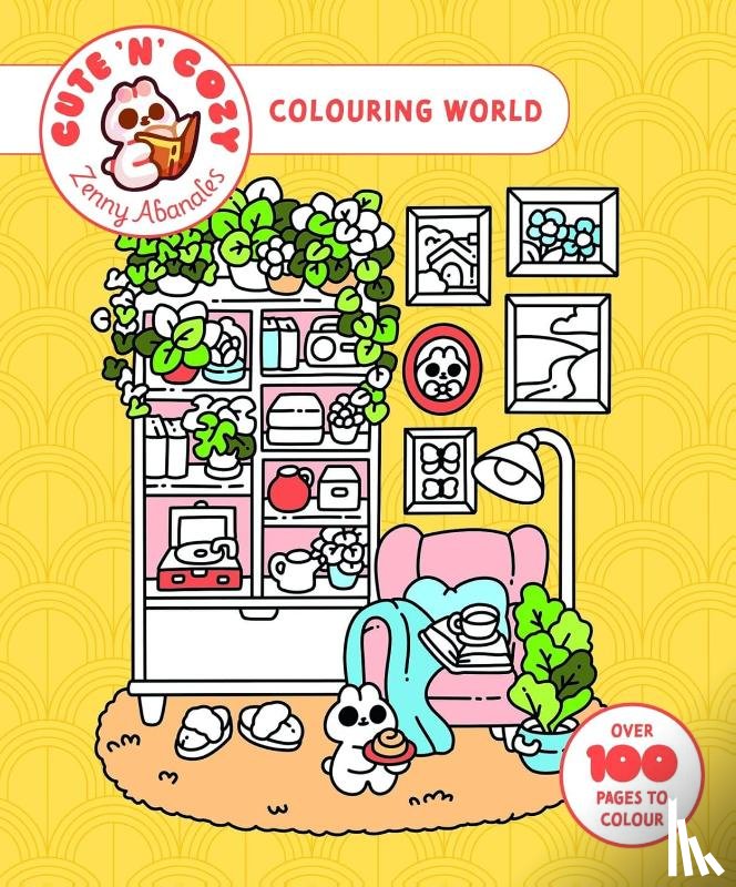 Abanales, Zenny - Cute 'n' Cozy Colouring World