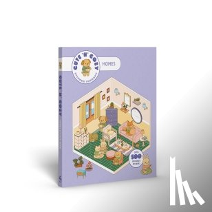 Skittledog - Cute 'n' Cozy Sticker Therapy: Homes