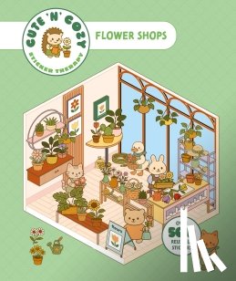 Skittledog - Cute 'n' Cozy Sticker Therapy: Flower Shops