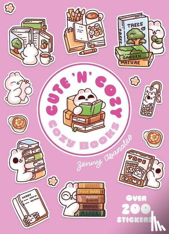 Abanales, Zenny - Cozy Books: A Cute 'n' Cozy Little Sticker Book