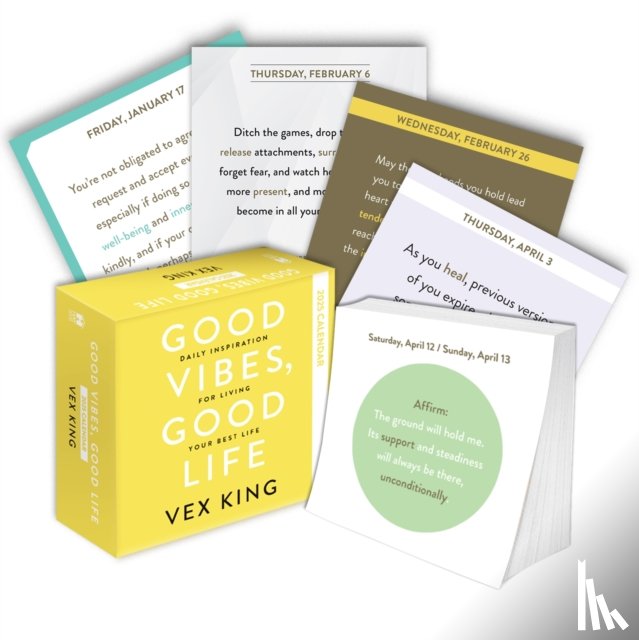 King, Vex - Good Vibes, Good Life Calendar 2025