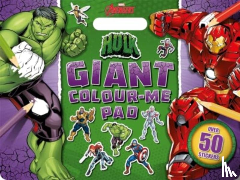 Marvel Entertainment International Ltd - Marvel Avengers Hulk: Giant Colour-Me Pad