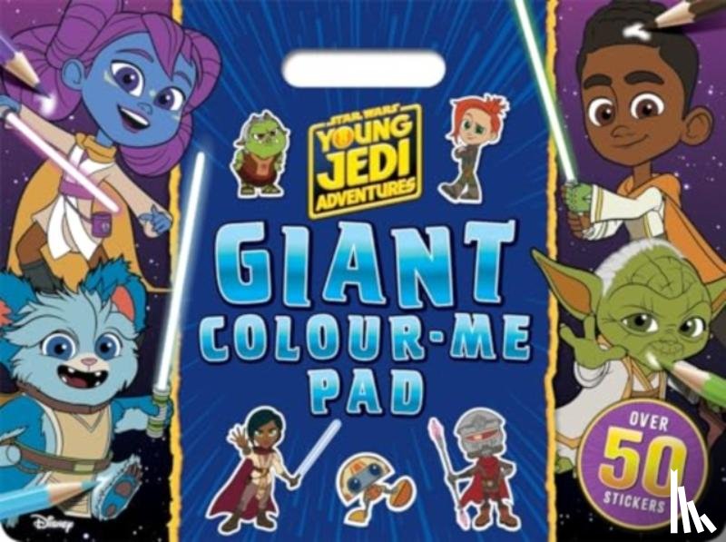 Walt Disney - Star Wars Young Jedi Adventures: Giant Colour Me Pad