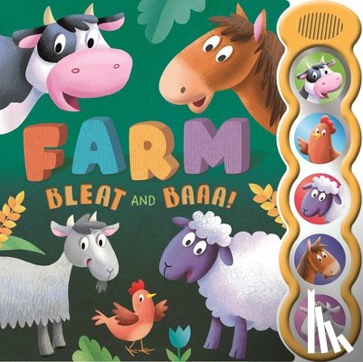 Igloobooks - Farm Bleat and Baaa!: With 5 3D Sound Buttons