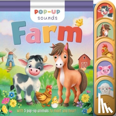 Igloobooks - Pop-Up Sounds Farm: With 5 Pop-Up Animals to Meet & Hear!