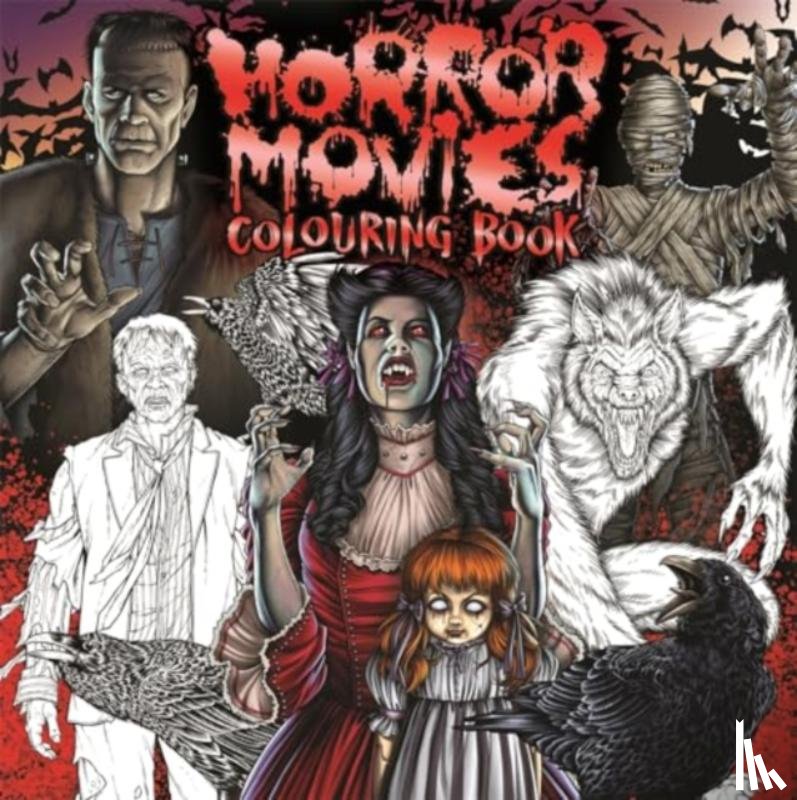 Igloo Books Ltd - Horror Movies Colouring Book