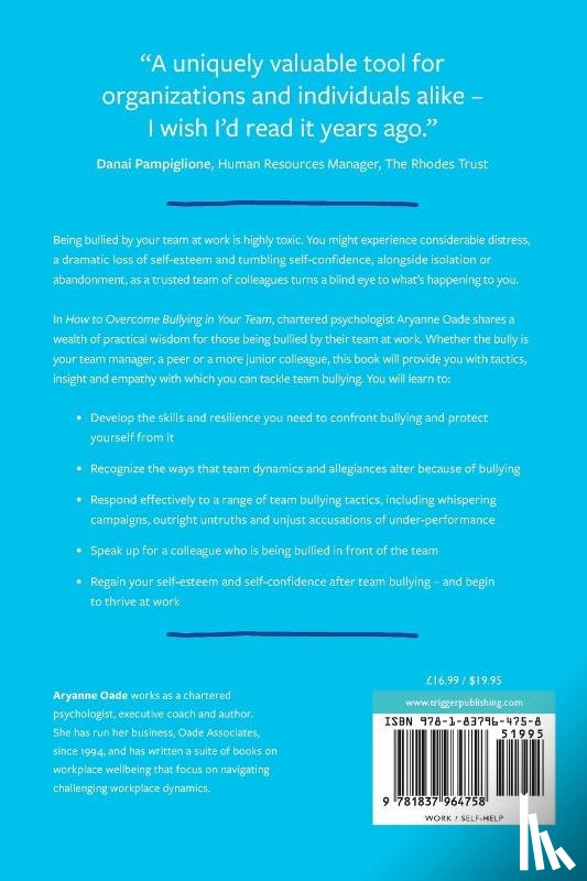 Oade, Aryanne - How to Overcome Bullying in Your Team