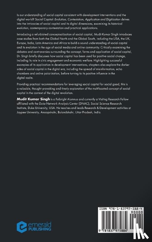 Singh, Mudit Kumar (Duke University - Social Capital